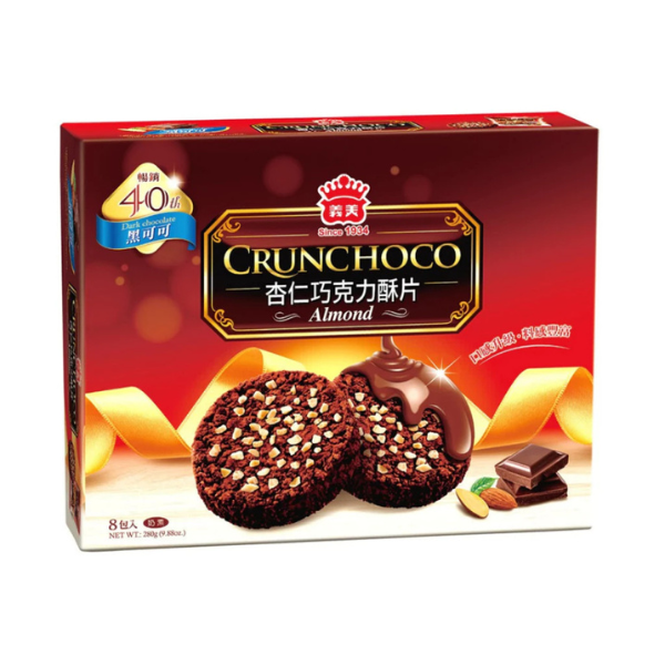 義美杏仁巧克力酥片(量販) 280g 