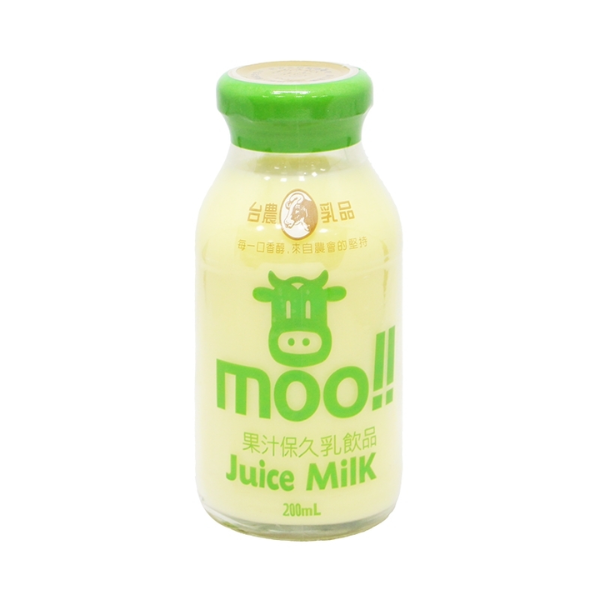 台農MOO牛乳200ml 
