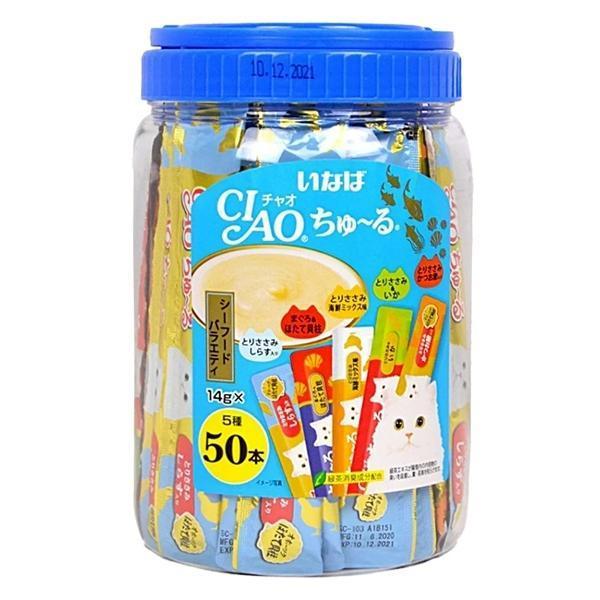 CIAO啾嚕肉泥桶(50入) 