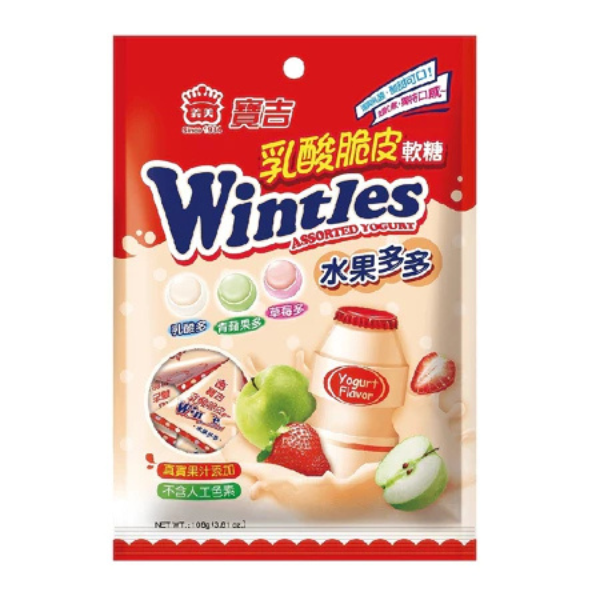 義美果汁脆皮軟糖108g 