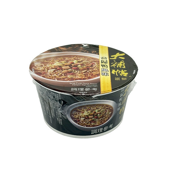 統一 大補帖風味細麵-碗裝 