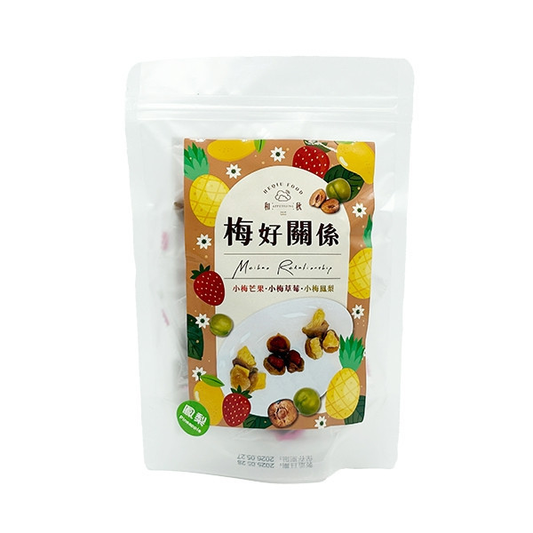 和秋 梅好關係果乾 100g 