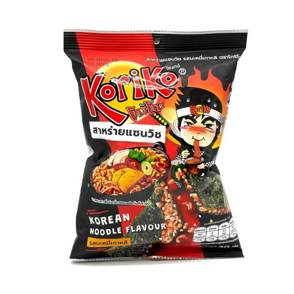 KORIKO 香烤海苔脆米片30g 