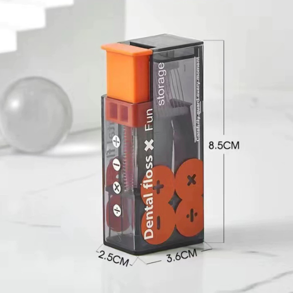 自動按壓式牙線隨手盒 