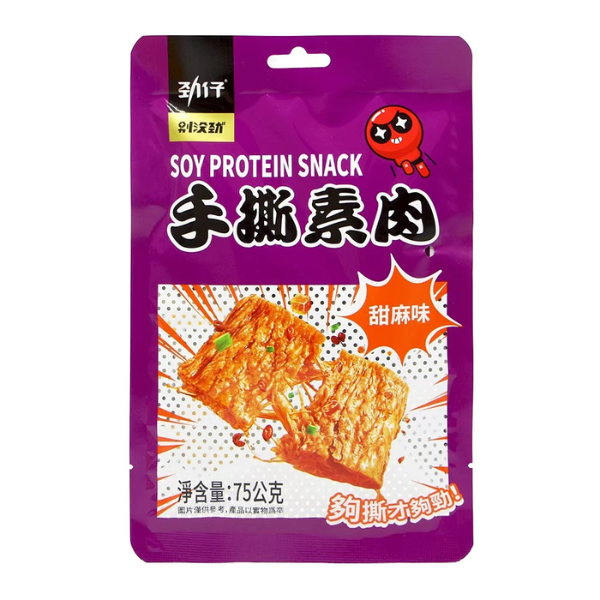 勁仔手撕素肉 袋裝 75g 
