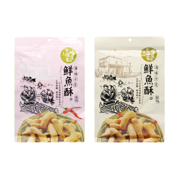 滬尾漁家 鮮魚酥90g 