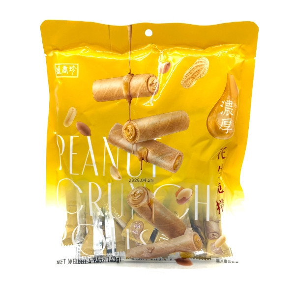 盛香珍 濃厚脆捲 140g 