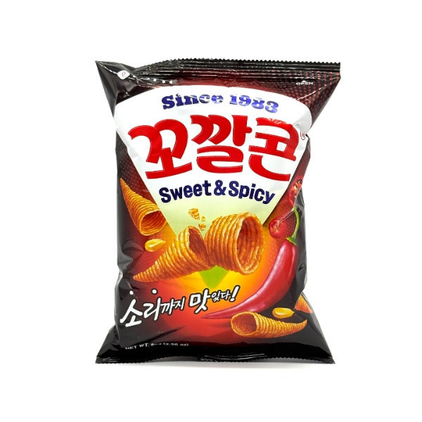 韓國樂天玉米脆角 67g 