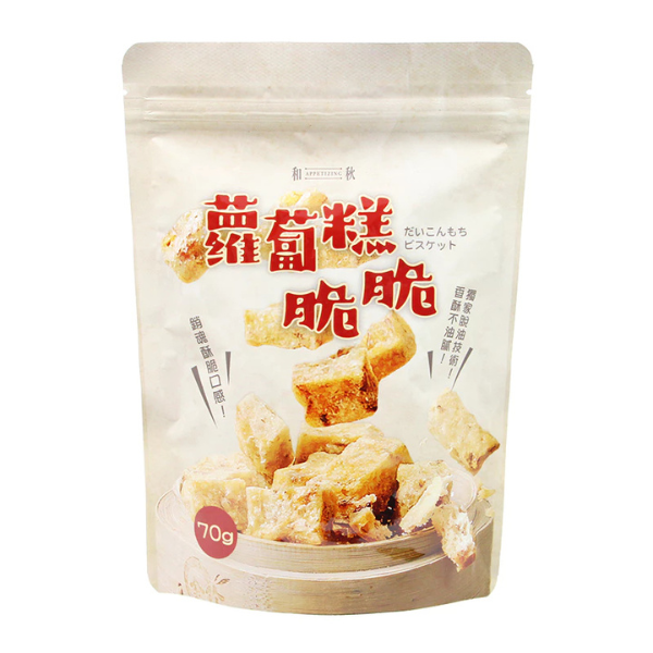 和秋 蘿蔔糕脆脆 70g 