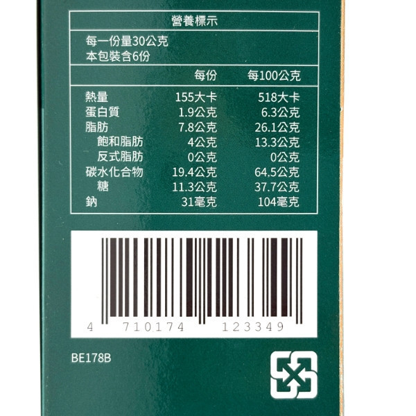 盛香珍 醇厚風味捲 180g 