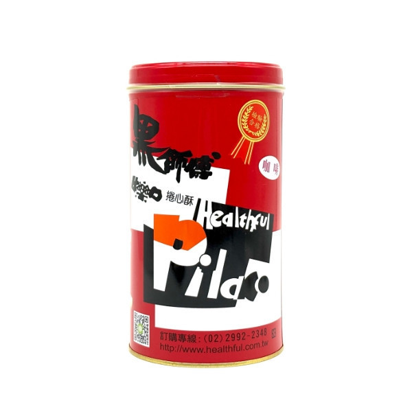 黑師傅捲心酥 400g 鐵罐裝 