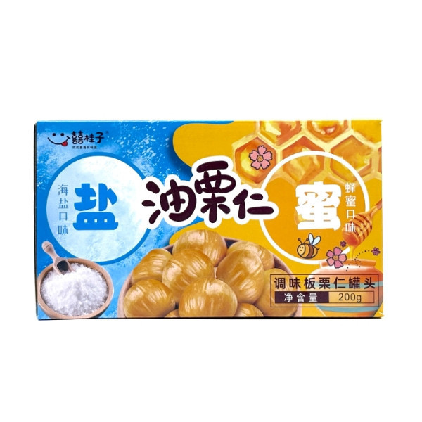 油栗仁(海鹽味+蜂蜜味)200g 