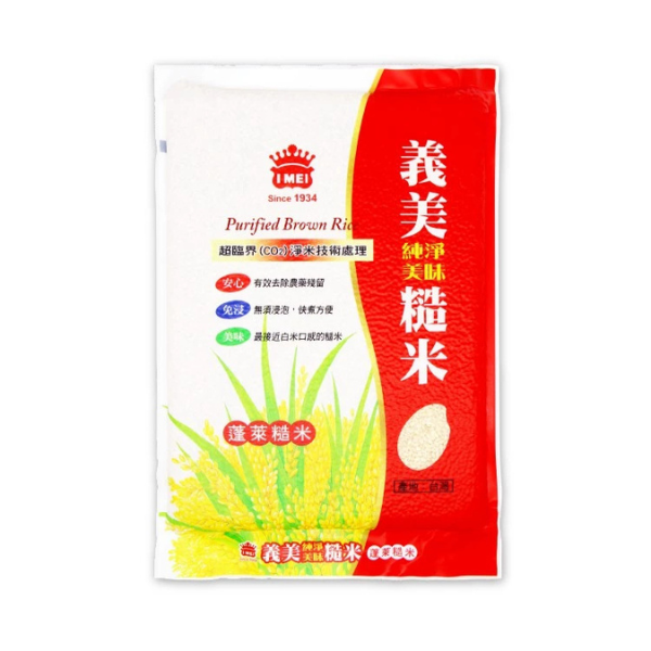 義美純淨-糙米 2.6kg 