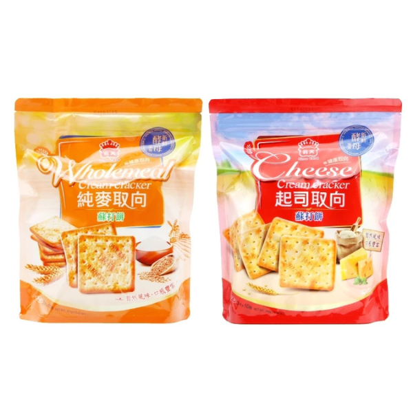 義美健康取向蘇打餅乾(袋裝) 