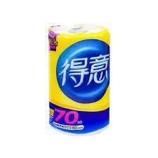 得意廚房紙巾 70張-單捲款 
