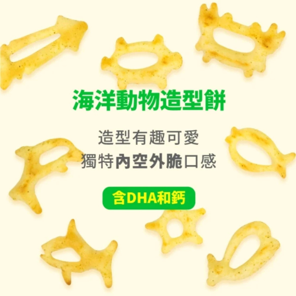 好麗友 鯨魚王脆餅56g 