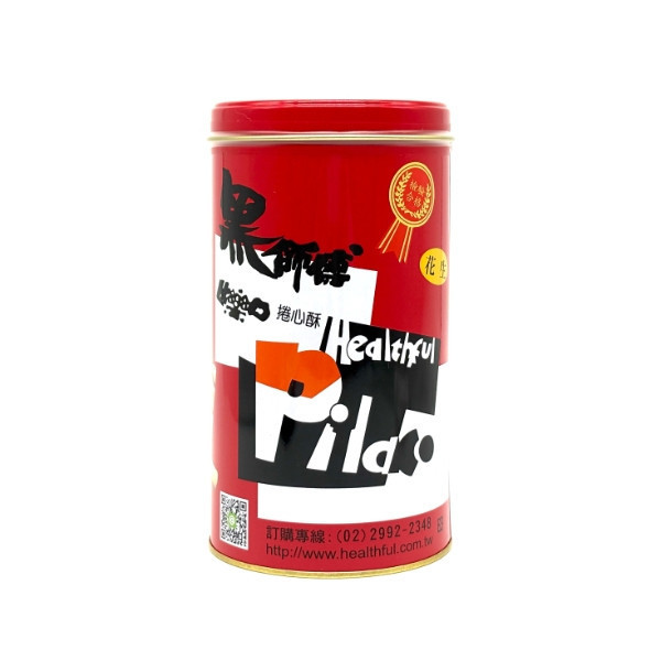 黑師傅捲心酥 400g 鐵罐裝 