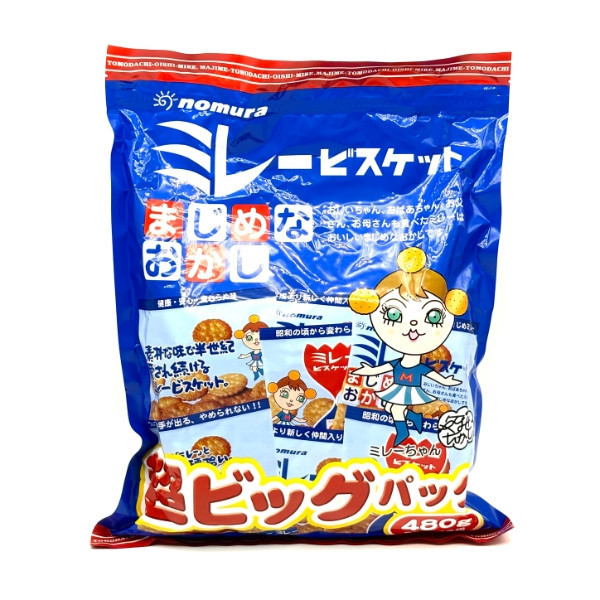 野村美樂小圓餅 快樂分享包 480g 