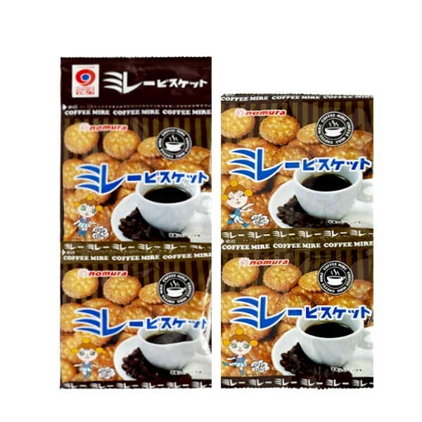 日本 nomura 四連美樂圓餅 120g 