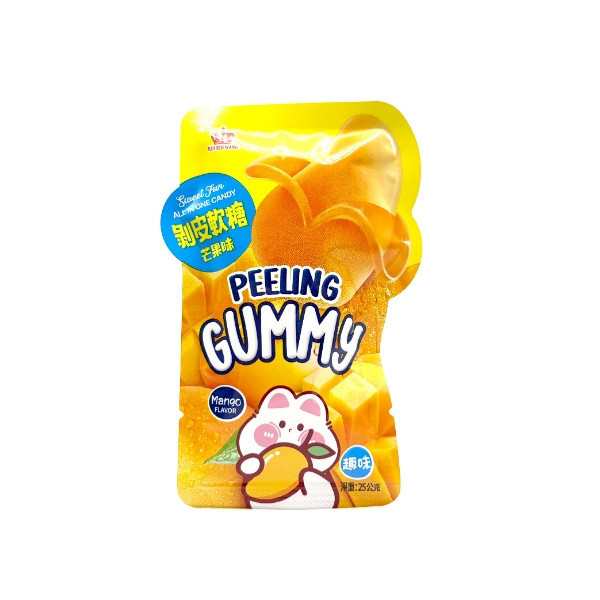 剝皮軟糖25g