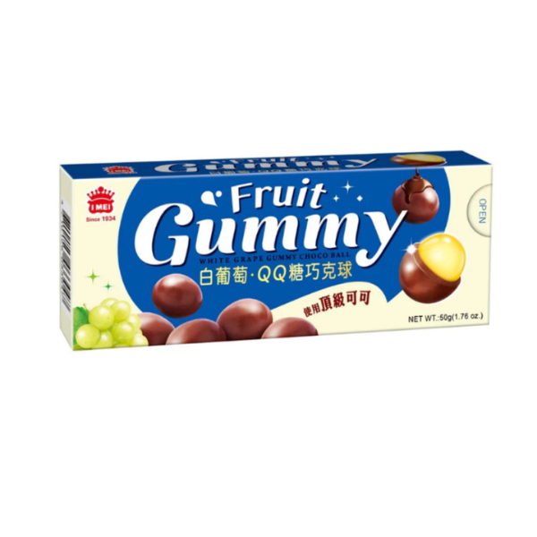 義美QQ糖巧克球(磚型盒) 