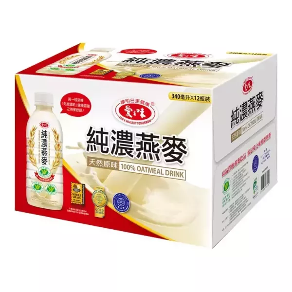 愛之味 純濃燕麥 340ml-12入/箱 