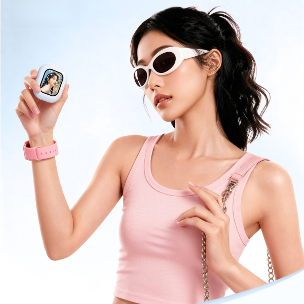 ColorNow TP D Mini 手機磁吸自拍顯示屏(雲朵白) 