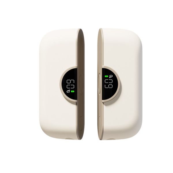 MATATA 2in1磁吸分體設計二合一充電暖手器 (白色) 