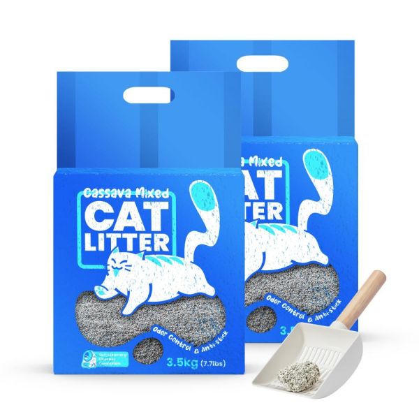 CATLINK 木薯除臭砂 (2入/箱) CATLINK 木薯除臭砂, 木薯貓砂, 除臭貓砂, 凝結型貓砂, 低粉塵貓砂, 天然貓砂, 環保貓砂, 貓砂推薦, 貓咪除臭砂, CATLINK 貓砂, 木薯砂推薦, 貓砂除臭, 貓砂盆除臭, 不易沾腳貓砂, 貓咪用品