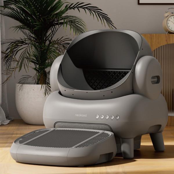 neakasa M1-全球首款開放式智慧貓砂盆/智慧貓砂機 自動貓砂機、自動貓砂盆、貓砂機、貓砂盆、智慧型、開放式貓砂機、Neakasa M1、Neakasa 貓砂機、智能貓砂機、貓砂機推薦、自動清潔貓砂機、多貓家庭貓砂機