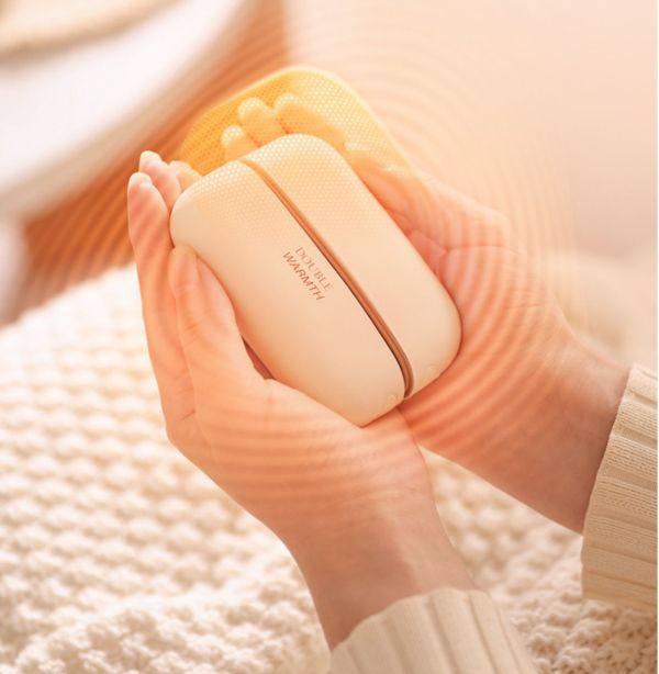 MATATA 2in1磁吸分體設計二合一充電暖手器 (白色) 