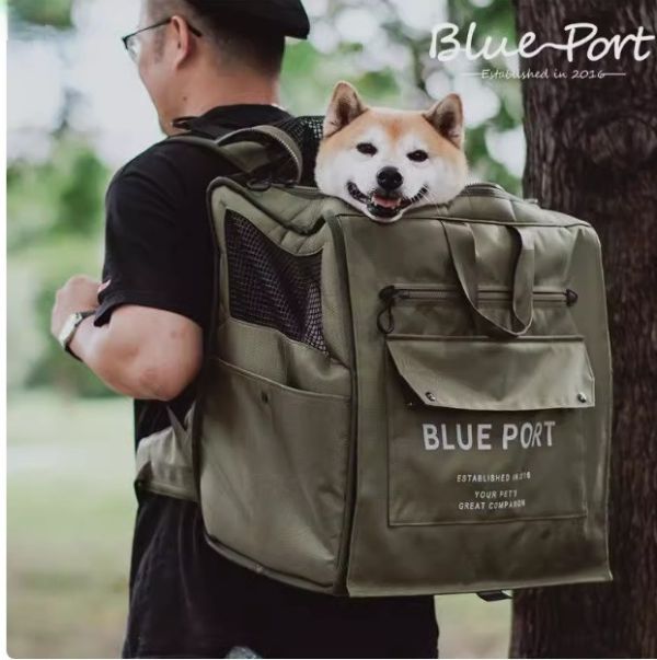【CrazyPet】日本blueport寵物外出包 雙肩包 寵物外出包