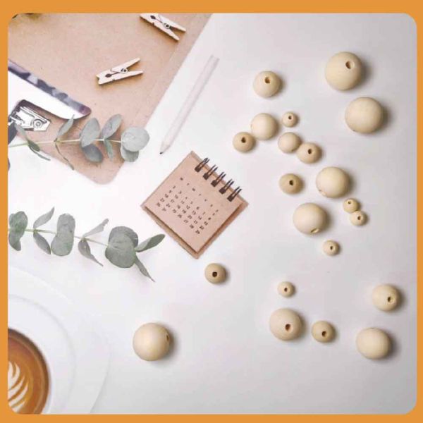 木珠（50入）｜有孔木珠｜圓木珠｜木頭珠｜木球｜木珠｜串珠｜美術材料｜工藝材料｜創客材料｜DIY材料 木珠,有孔木珠,圓木珠,木頭珠,木球,木珠,串珠,美術材料,工藝材料,創客材料,DIY材料