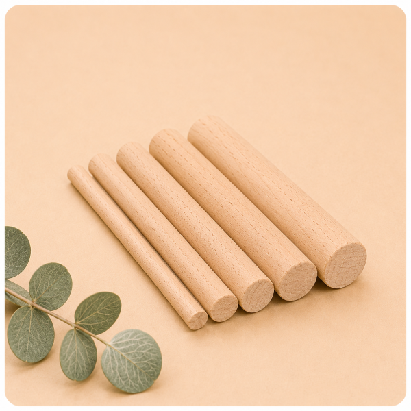 櫸木棒10cm（10入）｜松木棍｜松木棒｜木棒｜木棍｜圓木棍 ｜美術材料｜工藝材料｜創客材料｜DIY材料 櫸木棒,木棒,硬木圓棒,原木棒,實木棒,木棍,圓木棍,美術材料,工藝材料,創客材料,DIY材料