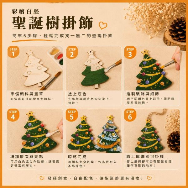 聖誕樹造型木片 (5入附繩)【中羿創客+】｜彩繪木片｜雷切木片｜DIY材料｜美勞材料｜畫畫素材｜手作吊飾 聖誕樹造型木片,聖誕樹木片,彩繪木片,雷切木片,木製吊飾,聖誕吊飾,DIY材料,美勞材料,畫畫素材,親子手作,幼兒園勞作,木片白胚,雷射切割木片,木製手作