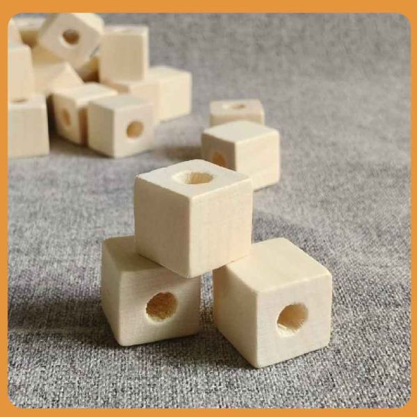 方塊木珠(10入)｜木珠｜串珠｜造型木珠｜木扁珠｜櫸木珠｜串珠｜美術材料｜工藝材料｜創客材料｜DIY材料 櫸木珠, 方形木珠, 木方珠, 木扁珠, 木珠, 串珠, 造型木珠, DIY材料, 工藝材料, 美術材料, 創客材料, 木頭珠, 實木珠, 手作材料, 教學串珠, 木珠配件, 木作素材, 木珠飾品, 創意DIY, 木珠工藝