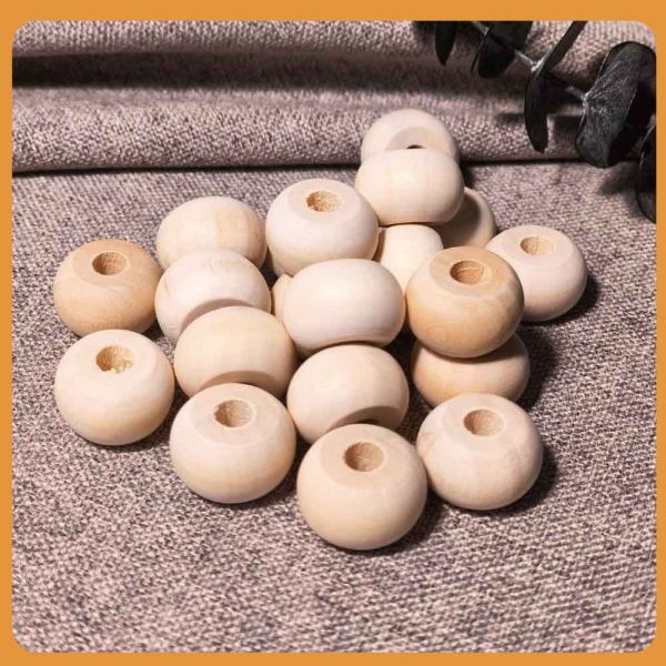 柿餅木串珠(20入)｜木珠｜串珠｜造型木珠｜有孔木球｜木頭珠｜美術材料｜工藝材料｜創客材料｜DIY材料 柿餅木串珠,木珠,串珠,造型木珠,有孔木球,木頭珠,美術材料,工藝材料,創客材料,DIY材料