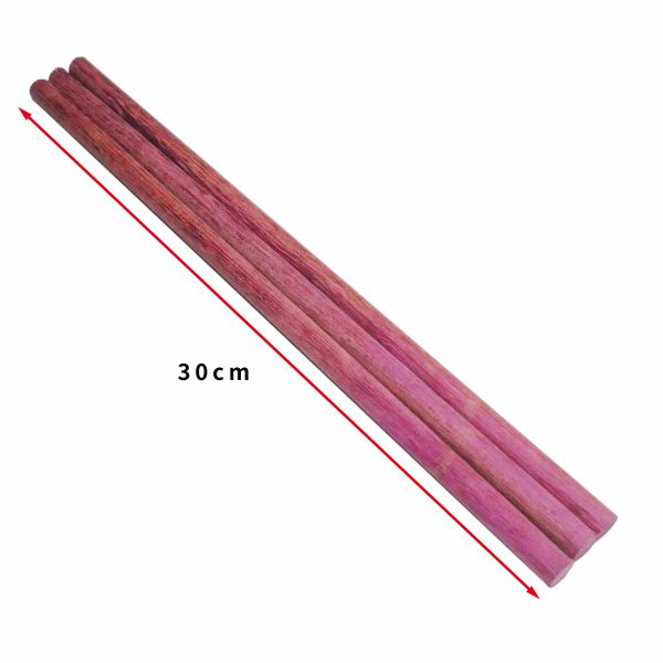 紫心木木棒30cm（5入）｜硬木圓棒｜原木棒｜紅木棒｜木棍｜圓木棍｜美術材料｜工藝材料｜創客材料｜DIY材料 紫心木,木棒,硬木圓棒,原木棒,實木棒,木棍,圓木棍,美術材料,工藝材料,創客材料,DIY材料