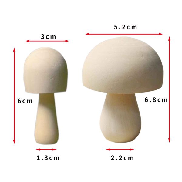 木蘑菇(4入)｜DIY彩繪木頭｜造型擺飾｜彩繪菇｜創意彩繪｜美術材料｜工藝材料｜創客材料｜DIY材料 木蘑菇(4入)｜DIY彩繪木頭｜造型擺飾｜彩繪菇｜創意彩繪｜美術材料｜工藝材料｜創客材料｜DIY材料