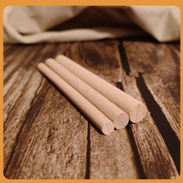 櫸木棒10cm（10入）｜松木棍｜松木棒｜木棒｜木棍｜圓木棍 ｜美術材料｜工藝材料｜創客材料｜DIY材料 櫸木棒,木棒,硬木圓棒,原木棒,實木棒,木棍,圓木棍,美術材料,工藝材料,創客材料,DIY材料
