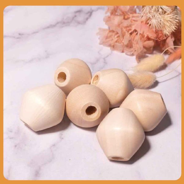 菱形木串珠(10入)｜木珠｜串珠｜造型木珠｜有孔木球｜原木珠｜美術材料｜工藝材料｜創客材料｜DIY材料 菱形木串珠,木珠,串珠,造型木珠,有孔木球,原木珠,美術材料,工藝材料,創客材料,DIY材料