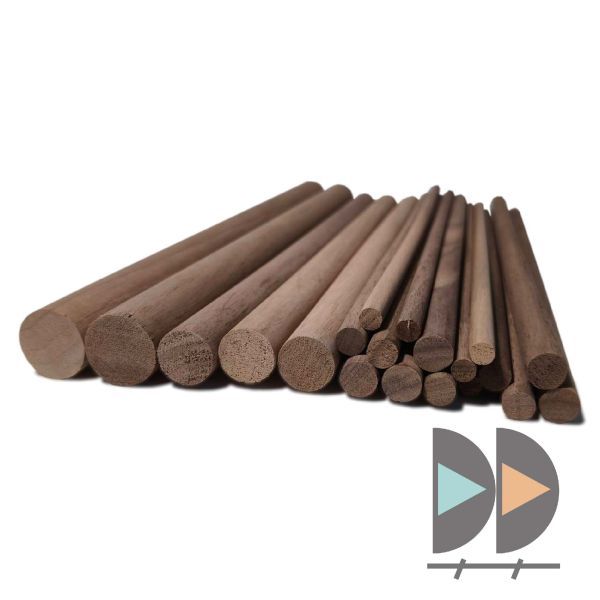 胡桃木圓棒30cm（5入）｜硬木圓棒｜原木棒｜白樺木棒｜木棍｜圓木棍｜美術材料｜工藝材料｜創客材料｜DIY材料 胡桃木圓棒,木棒,硬木圓棒,原木棒,白樺木棒,木棍,圓木棍,美術材料,工藝材料,創客材料,DIY材料