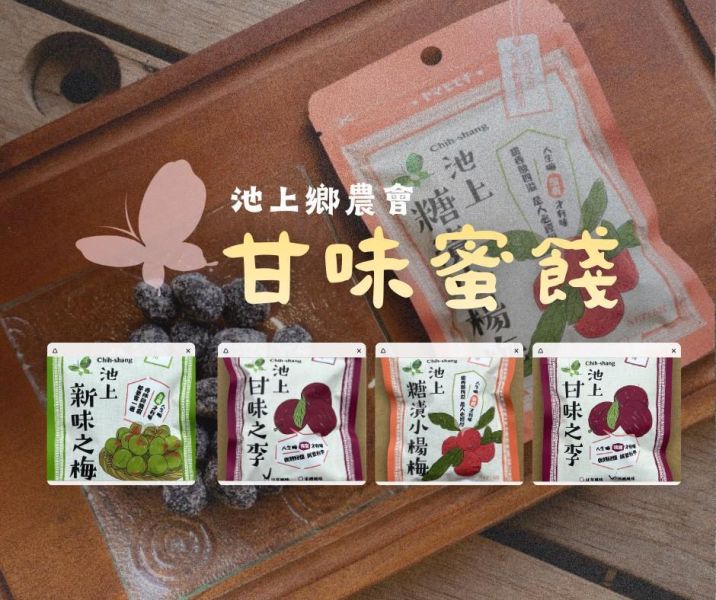 【24H出貨】 池上農會 蜜餞 甘味之李 45G 池上蜜餞 楊梅 池上糖漬楊梅 果乾 池上鄉農會 台東縣池上鄉農會
蜜餞
李子肉
楊梅
蜂蜜