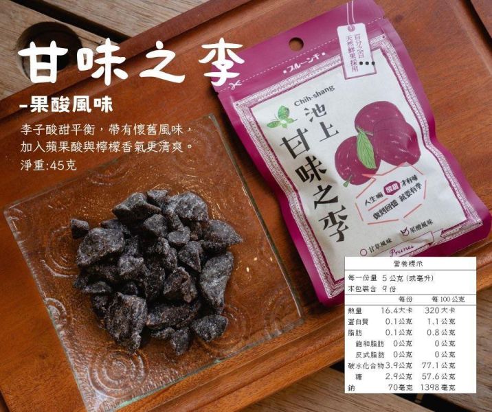 【24H出貨】 池上農會 蜜餞 甘味之李 45G 池上蜜餞 楊梅 池上糖漬楊梅 果乾 池上鄉農會 台東縣池上鄉農會
蜜餞
李子肉
楊梅
蜂蜜