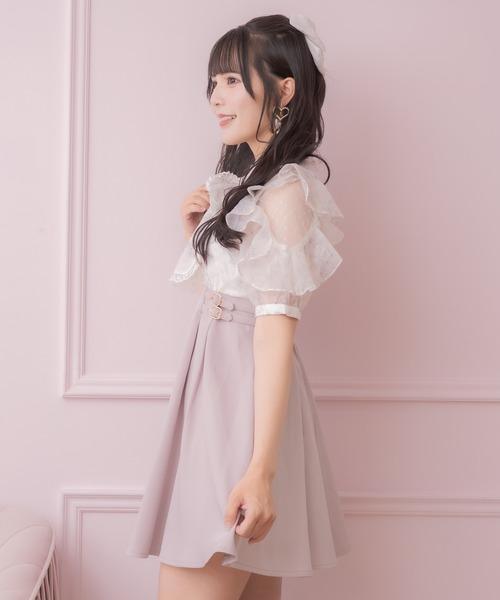 ROJITA 短款碎花短版洋裝 粉色/酒紅色 均碼 