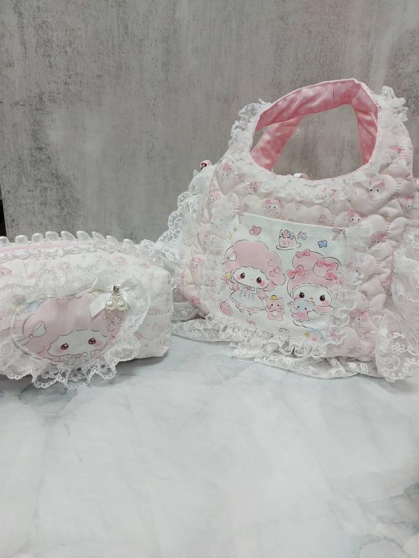 喵喵 手作手提包 可側背 27x20x12公分 / 兩款 