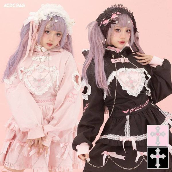 ADCD Kiss Kill 套裝 粉色 / 黑色 