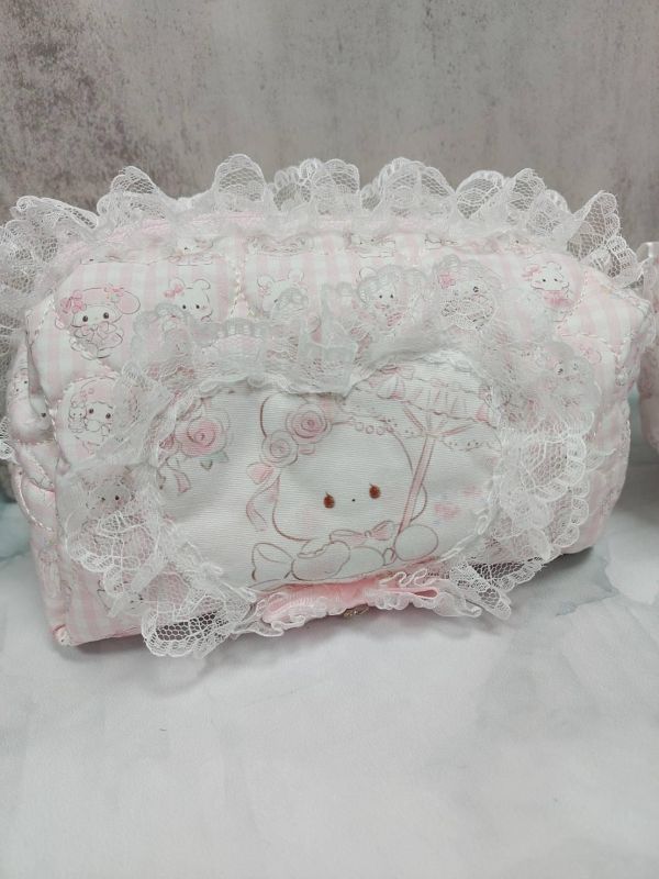 喵喵 手工化妝包 21x9x12 公分 / 三款 