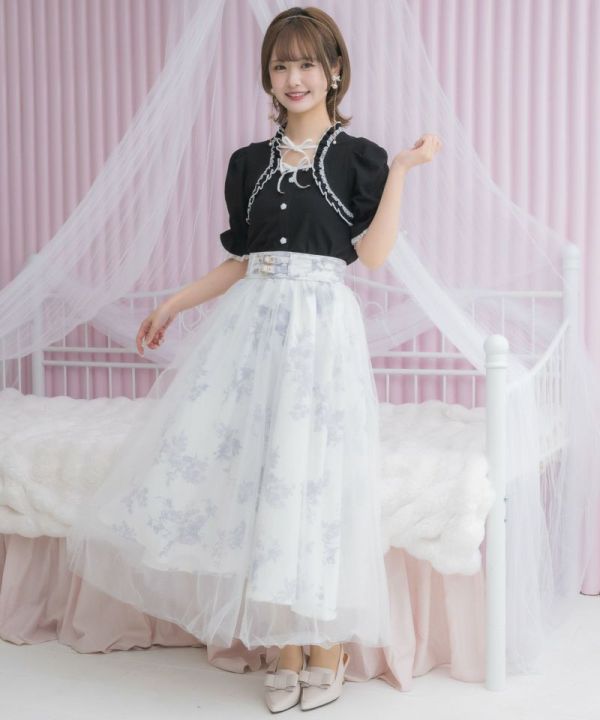 ROJITA 碎花氣質長裙 均碼 