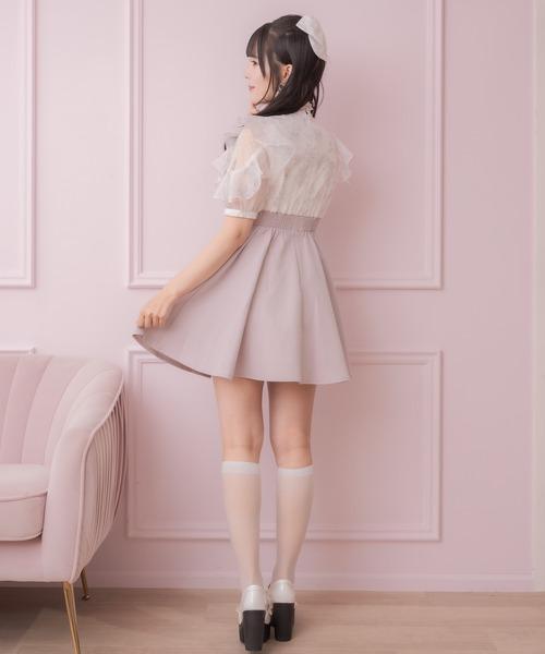 ROJITA 短款碎花短版洋裝 粉色/酒紅色 均碼 